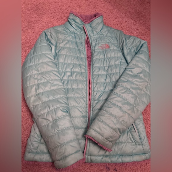 The North Face Other - The North Face Kids Light Blue Puffer Jacket